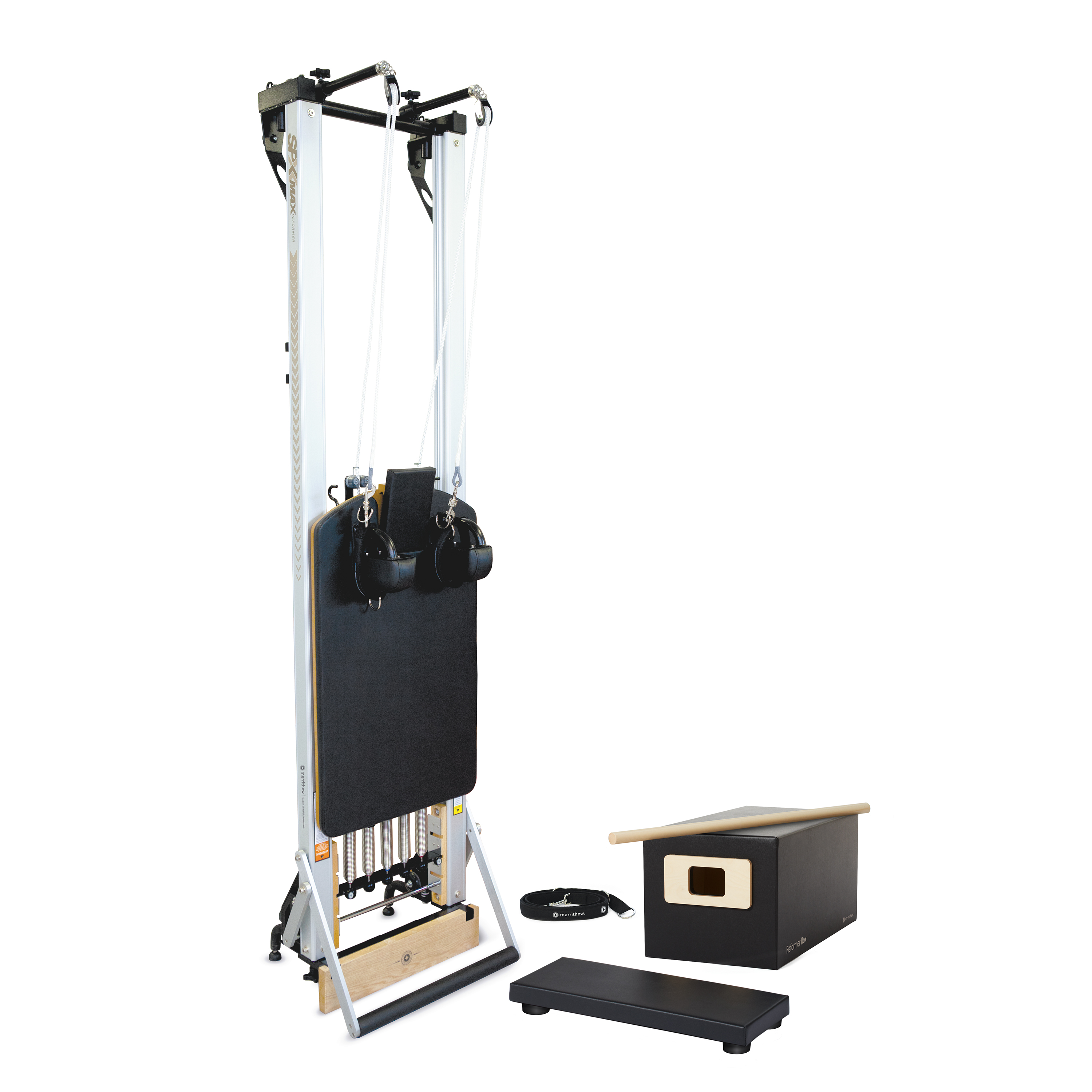 Merrithew SPX® Max Reformer Vertical Stand Bundle med Tall Box